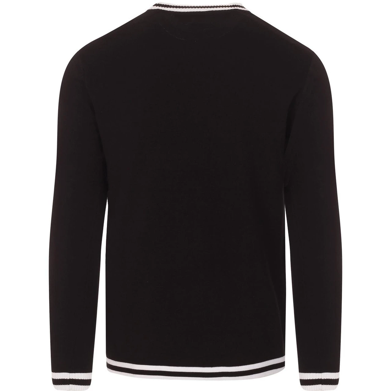 LS Moon Mod Tipped Knit Jumper (B) 3 LS Moon Mod Tipped Knit Jumper (B) - Image 3