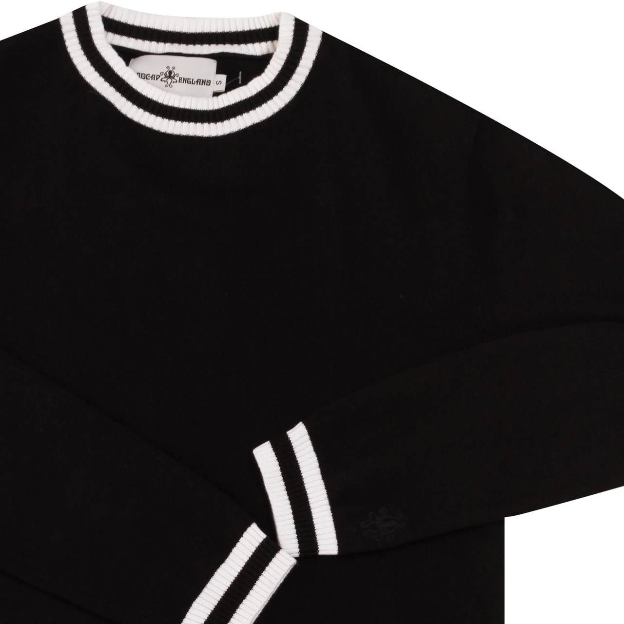 LS Moon Mod Tipped Knit Jumper (H) 10 LS Moon Mod Tipped Knit Jumper (H) - Image 10