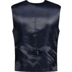 Paisley Manero 70s Cord Waistcoat P -Fashionable Men's Clothing Store madcap paisley cord waistcoat purple back 08973.1664290844