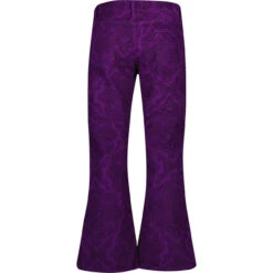 Killer Retro 70s Cord Flares (GF) -Fashionable Men's Clothing Store madcap paisley flares purple back 47038.1679070839 12