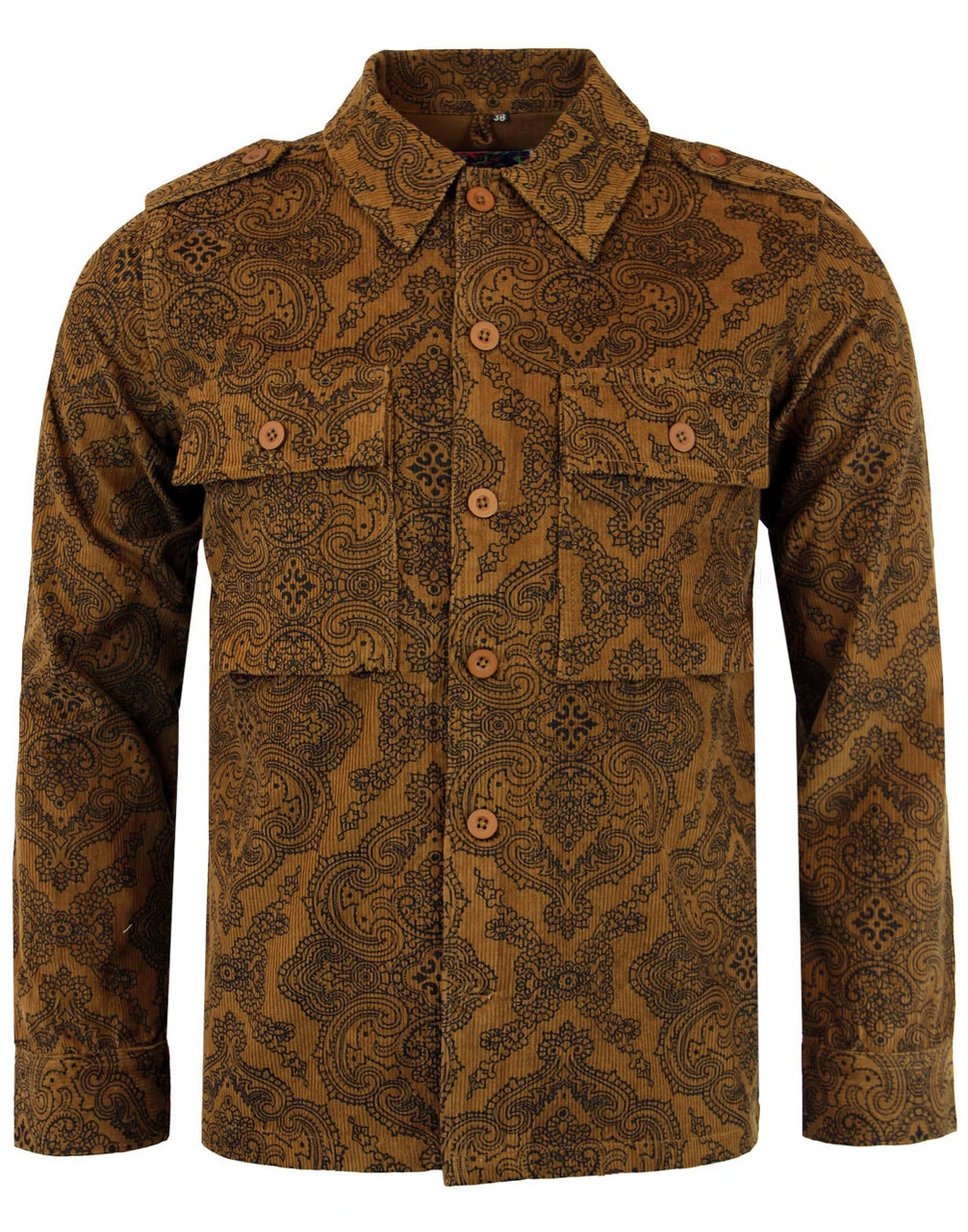 Lennon Military Shirt Jacket (B) 8 Lennon Military Shirt Jacket (B) - Image 8