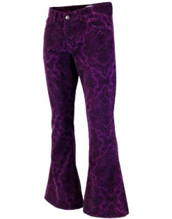 Paisley Rave 70s Denim Bellbottoms 21 Paisley Rave 70s Denim Bellbottoms -Fashionable Men's Clothing Store madcap paisley rave flares purple 3 60355.1661270131 4