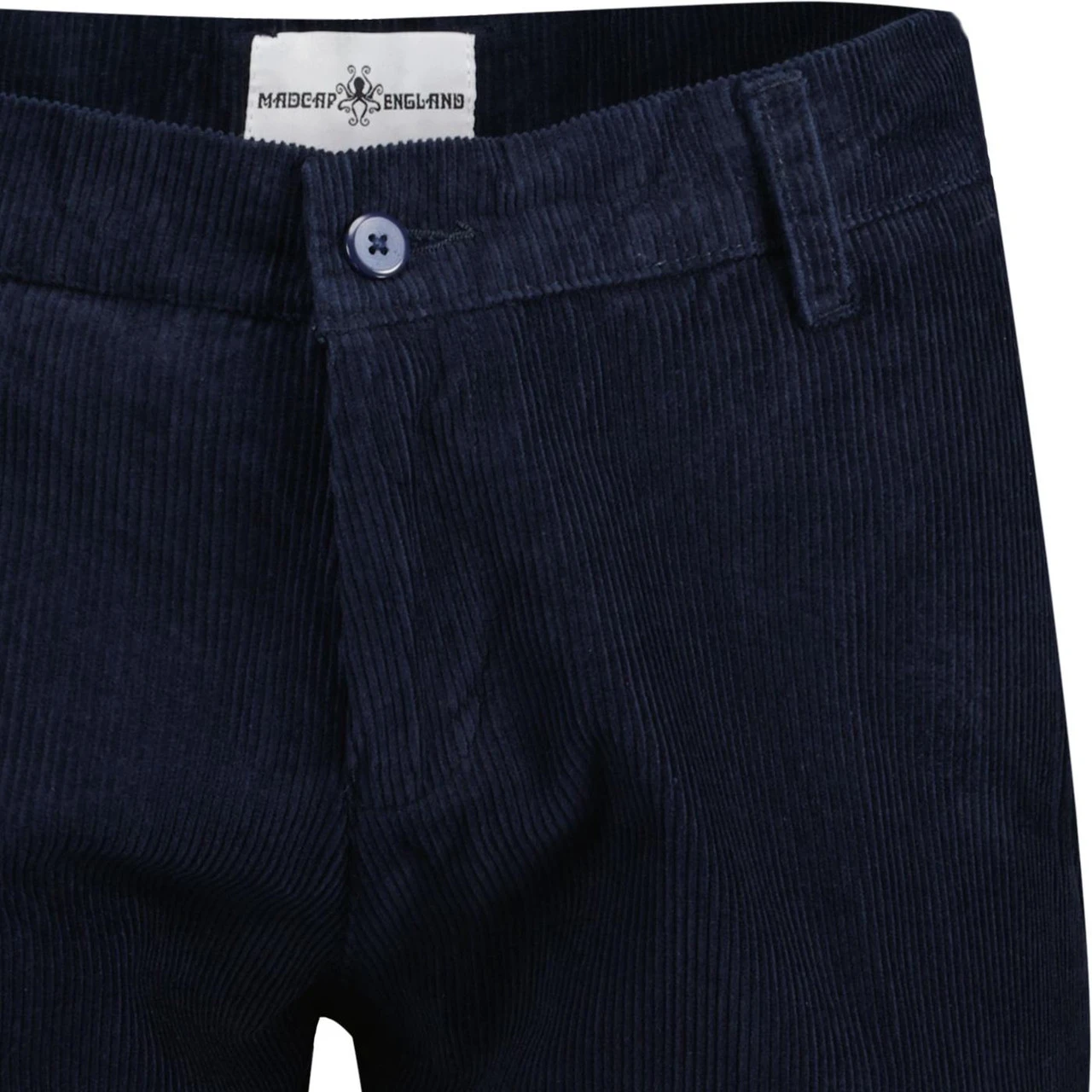 Psycho Mod Slim Cord Trousers Green 6 Psycho Mod Slim Cord Trousers Green - Image 6