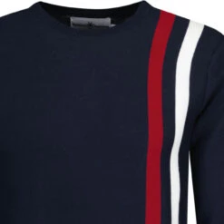 Action Retro Mod Racing Jumper Navy -Fashionable Men's Clothing Store madcap racing jumper navy detail 25343.1687188950