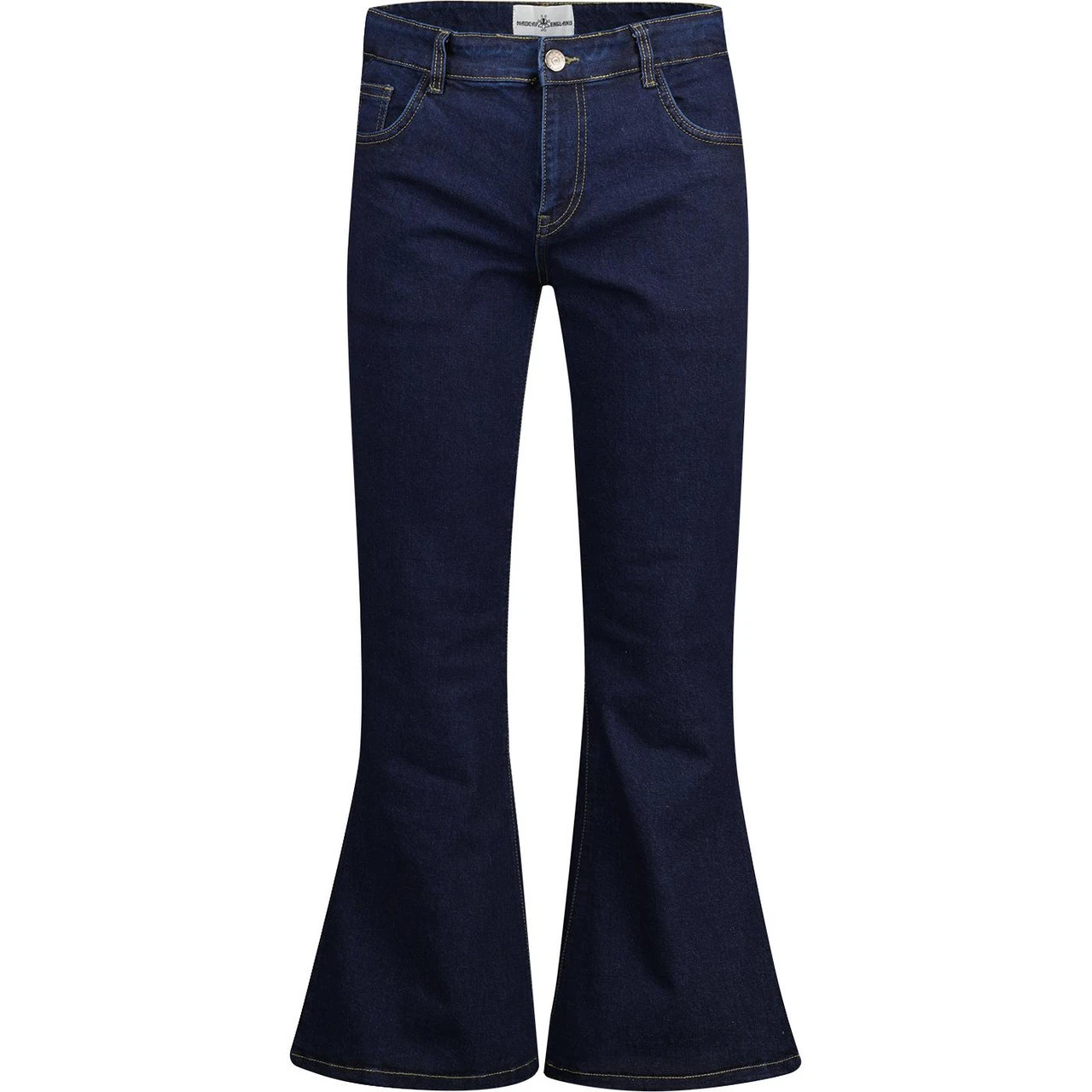 Rock Retro Bellbottom Flares INDIGO 7 Rock Retro Bellbottom Flares INDIGO - Image 7