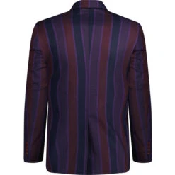 Offbeat 60s Mod Boating Blazer (P) 11 Offbeat 60s Mod Boating Blazer (P) -Fashionable Men's Clothing Store madcap stripe sb boating blazer purple back 07571.1664290796