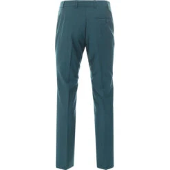 Mod Mohair Tonic Trousers (Teal) -Fashionable Men's Clothing Store madcap suit trousers teal back 45599.1661264861