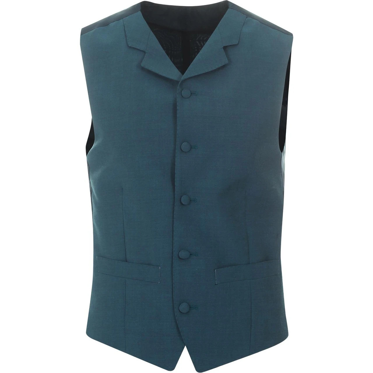 Mod Mohair Tonic Waistcoat (Teal) 1 Mod Mohair Tonic Waistcoat (Teal)