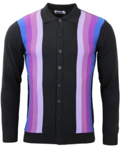 Blake Mod Gradient Stripe Polo B/T -Fashionable Men's Clothing Store madcap blake polo blue21 80916.1661272561 1