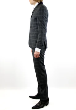 Tailored By Mod Check Suit Jacket -Fashionable Men's Clothing Store madcap check 3 pce suit111 25232.1661273166