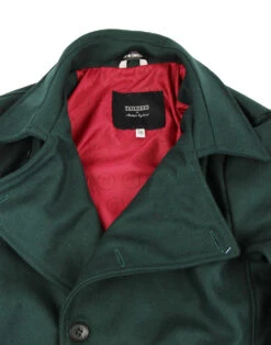 Denny 60s Mod Short Reefer Jacket G -Fashionable Men's Clothing Store madcap denny jacket green1 22009.1661273864