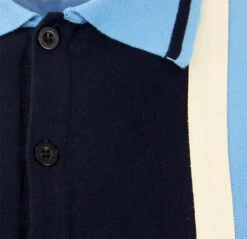 Marriott Suede Mod Polo Cardigan NR -Fashionable Men's Clothing Store madcap england suede marriott blue2 37529.1661272862