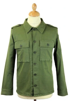 Skinny Lennon Retro Mod Army Shirt -Fashionable Men's Clothing Store madcap herringbone lennon jacket3 85793.1661274041