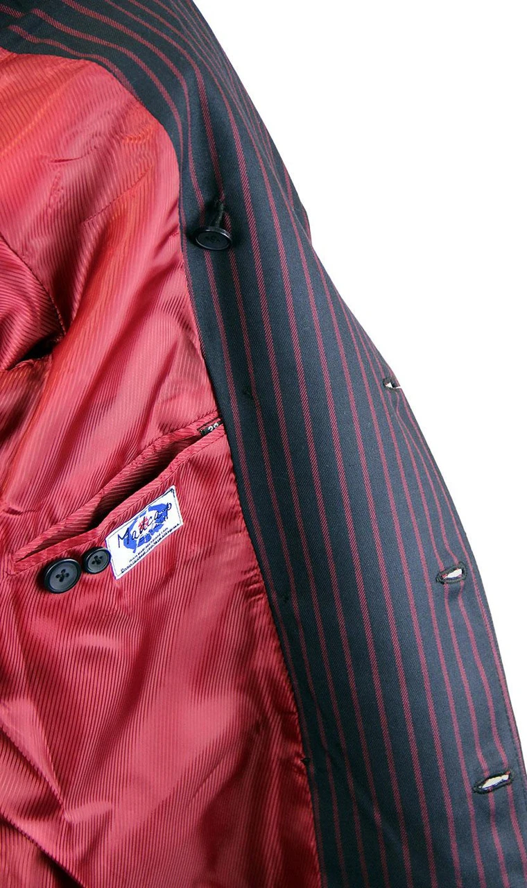 Howl MADCAP Double Breasted Retro Stripe Blazer 9 Howl MADCAP Double Breasted Retro Stripe Blazer - Image 9