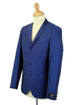 Mohair Tonic 3 Button Suit Jacket B