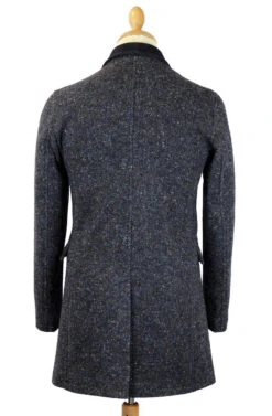 The Regent Mod Melton Top Coat (N) -Fashionable Men's Clothing Store madcap overcoat blue1 90546.1661273705 3