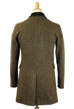 The Regent Mod Donegal Top Coat (G) -Fashionable Men's Clothing Store madcap overcoat brown1 26382.1661273734 1