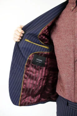 Tailored By Pinstripe Suit Jacket -Fashionable Men's Clothing Store madcap pinstripe suit11 78476.1664291276