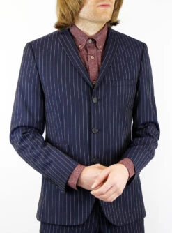 Tailored By Pinstripe Suit Jacket -Fashionable Men's Clothing Store madcap pinstripe suit21 85768.1664291274