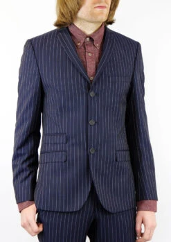 Tailored By Pinstripe Suit Jacket -Fashionable Men's Clothing Store madcap pinstripe suit31 70945.1664291269