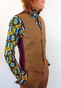 Tailored By Mod Dogtooth Waistcoat -Fashionable Men's Clothing Store madcap tailored waistcoat8 15191.1661338853