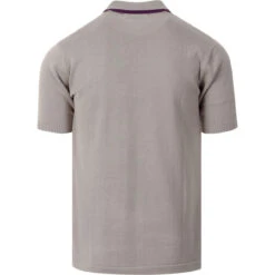 Aftermath 60s Mod Stripe Knit Polo -Fashionable Men's Clothing Store madcapeng aftermath polo drizzle back 95967.1661264298