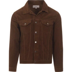 Woburn Mod Cord Western Jacket GOLD -Fashionable Men's Clothing Store madcapeng cord jacket choc front 42450.1661264400 5
