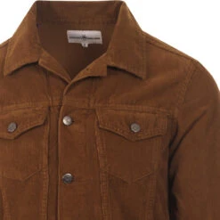 New Woburn Cord Western Jacket (TP) -Fashionable Men's Clothing Store madcapeng cord jacket tan neck 14221.1661264419 3