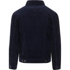 Woburn Jumbo Cord Western Jacket T 14 Woburn Jumbo Cord Western Jacket T -Fashionable Men's Clothing Store madcapeng cord trucker navy back1 33147.1661264028
