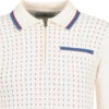 Coltrane Mod Jacquard Knit Polo SW