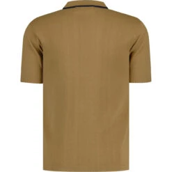 Aftermath Mod Stripe Knit Polo D/IP -Fashionable Men's Clothing Store madcapeng mod striped polo leaf back 43834.1678463408 1