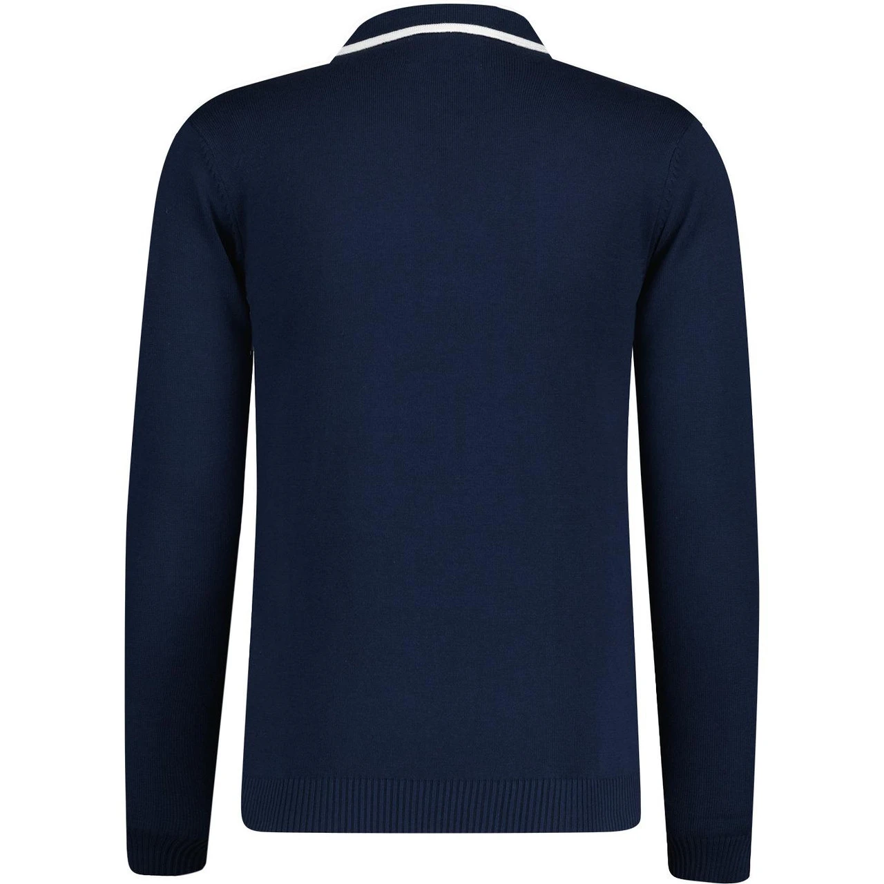 Zodiac Mod Raised Stripe Knit Polo 7 Zodiac Mod Raised Stripe Knit Polo - Image 7