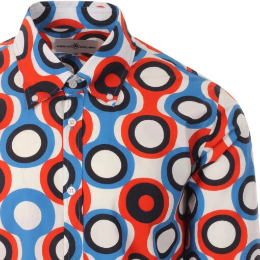 Trip Psych-Out Circle Mod Shirt B/M