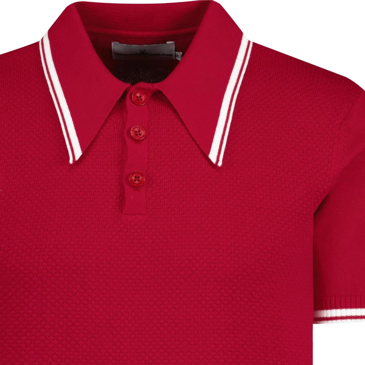 Empire Retro Popcorn Knit Polo (JR) 6 Empire Retro Popcorn Knit Polo (JR) - Image 6