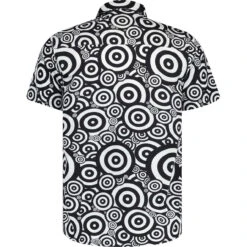 Trip Oz Targets Retro 60s S/S Shirt -Fashionable Men's Clothing Store madcapengland oz target shirt bw back 30703.1689761705