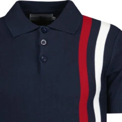 Beck Mod Racing Stripe Knit Polo NB -Fashionable Men's Clothing Store madcapengland racing polo blazer detail 67987.1671462747 1