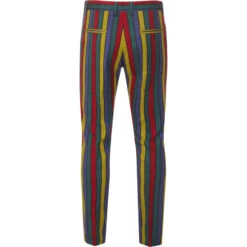 Hendrix Stripe Retro Slim Trousers 7 Hendrix Stripe Retro Slim Trousers -Fashionable Men's Clothing Store madfcap england hendrix stripe slim trousers 2 68087.1661263361