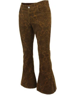 Paisley Rave 70s Denim Bellbottoms 24 Paisley Rave 70s Denim Bellbottoms -Fashionable Men's Clothing Store paisley cord flares 3 24175.1679656831 4