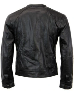 'Rebel Racer' - Retro Indie Leather Racing Jacket -Fashionable Men's Clothing Store rebel racer jacket 1 24823.1666958767