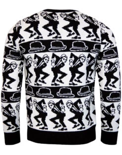 Ska Fairisle Retro Mod Intarsia Rudeboy Jumper -Fashionable Men's Clothing Store ska fairisle 2 tone jumper 02 81769.1661338561