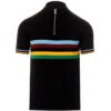 Velo Rainbow Stripe Cycling Top (B)